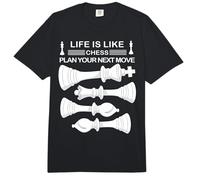 Life is Like Chess Plan Your Next Move Comfort Colors Adult Heavyweight T-Shirt