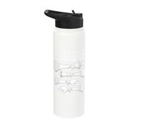 Life is Like Chess Plan Your Next Move Stainless Steel Insulated Water Bottle
