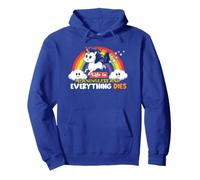 Life Is Meaningless and Everything Dies Funny Unicorn Pullover Hoodie