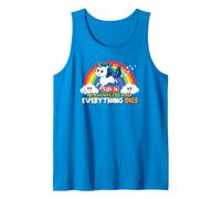 Life is Meaningless and Everything Dies Funny Unicorn Tank Top