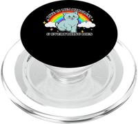 Life Is Meaningless Everything Dies Cute Nihilism Design PopSockets PopGrip for MagSafe