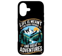 Life Is Meant For Good Friends And Great Adventures Case for iPhone 17