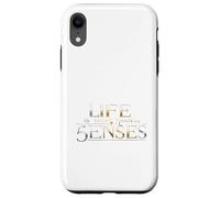 Life is more than the 5 Senses, Spiritual quote Case for iPhone XR