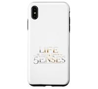 Life is more than the 5 Senses, Spiritual quote Case for iPhone XS Max