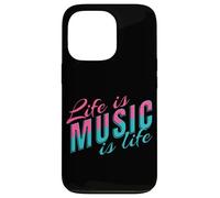 Life Is Music Statement Music Listening to Life Saying Musician Case for iPhone 13 Pro