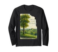 Life is not a Task,it’s a Rhythm Long Sleeve T-Shirt