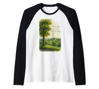 Life is not a Task,it’s a Rhythm Raglan Baseball Tee