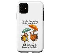 Life is Not About Waiting for The Storm to Pass Dance Rain Case for iPhone 11