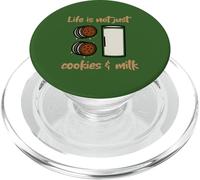 Life Is Not Just Soy Cookies & Milk (Funny Statement) PopSockets PopGrip for MagSafe