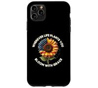 Life Is Really Good Sunflower Summer Beach Vacation Graphic Case for iPhone 11 Pro Max