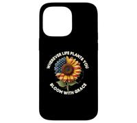 Life Is Really Good Sunflower Summer Beach Vacation Graphic Case for iPhone 14 Pro Max