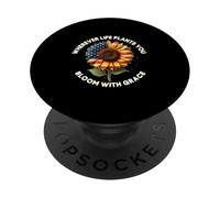 Life Is Really Good Sunflower Summer Beach Vacation Graphic PopSockets Adhesive PopGrip