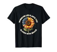 Life Is Really Good Sunflower Summer Beach Vacation Graphic T-Shirt