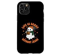 Life Is Scary Without Jesus - Christian Halloween Case for iPhone 11 Pro