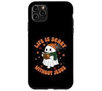 Life Is Scary Without Jesus - Christian Halloween Case for iPhone 11 Pro Max