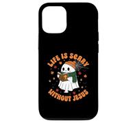 Life Is Scary Without Jesus - Christian Halloween Case for iPhone 12/12 Pro