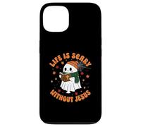 Life Is Scary Without Jesus - Christian Halloween Case for iPhone 13