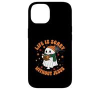 Life Is Scary Without Jesus - Christian Halloween Case for iPhone 14