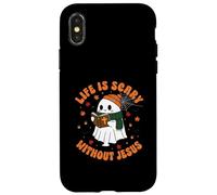 Life Is Scary Without Jesus - Christian Halloween Case for iPhone X/XS