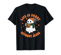 Life is Scary Without Jesus - Christian Halloween T-Shirt