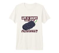 Life is Short - add More Mulberries Premium T-Shirt