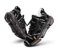 Life is Short and So Am I Men's Running Shoes Walking Sneakers