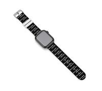 Life Is Short And So Am I Soft Silicone Watch Bands Replacement IWatch Straps 38mm 40mm 42mm 44mm