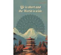 Life is short and the world is wide - Travel Journal/Student Notebook with 100 pages