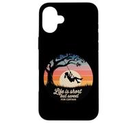 Life Is Short But Sweet For Certain Sunset Swing Case for iPhone 16 Plus