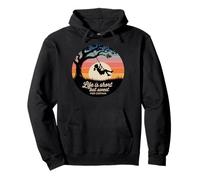 Life Is Short But Sweet For Certain Sunset Swing Pullover Hoodie
