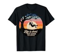 Life Is Short But Sweet For Certain Sunset Swing T-Shirt