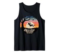 Life Is Short But Sweet For Certain Sunset Swing Tank Top