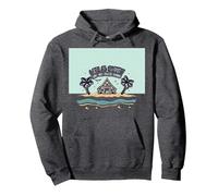 Life is Short Buy the Beach House Coastal Dream Pullover Hoodie, Adult Unisex, Dark Heather Grey, XXL