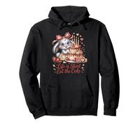 Life Is Short Eat The Cake Cute Birthday Bunny Pullover Hoodie
