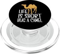 Life is Short Hug a Camel PopSockets PopGrip for MagSafe