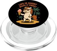 Life Is Short Make It Sweet Unicorn PopSockets PopGrip for MagSafe