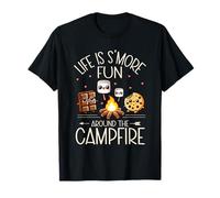 Life is Smore Fun Around Campfire Smores Camping Camper T-Shirt