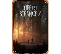 life is strange 2 Poster Vintage Retro Metal Sign 8x12 Inch Man Cave Home Wall Decor