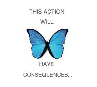Life Is Strange This Action Will Have Consequences Notebook: Journal Lined blank, 110 White Pages, Size 6x9 inches for Adult, Kid, Teenager