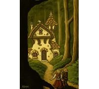 Life is Sweet: Hansel and Gretel Notebook , Classic Grimm’s Fairy Tale Notebook, Fun and Whimsical Gift Journal for Kids and Grown Ups alike 6”x 9” 120 Pages