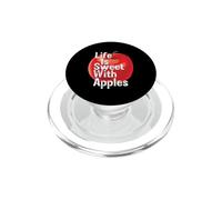 Life is sweet with Apples PopSockets PopGrip for MagSafe