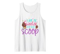 Life is Sweeter by the Scoop Tank Top