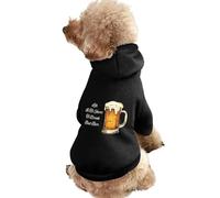 Life Is To Short To Drink Bad Beer Dog Hoodies Hooded Sweatshirts Pet Costmes Puppy Pullover Cat Clothes Top