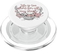 Life Is Too Short For All My Stash Crotchet Knitting Funny PopSockets PopGrip for MagSafe