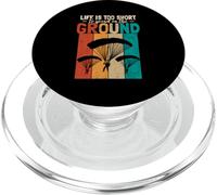 Life Is Too Short Retro Sky Diving PopSockets PopGrip for MagSafe