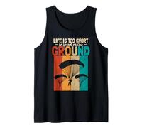 Life is Too Short Retro Sky Diving Tank Top