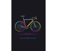 Life is too short to ride slow: Notizbuch für Rennradfahrer & Fahrradliebhaber - Witzige Geschenkidee für Radfans, Hobby-Rennradler & Sportbegeisterte - A5 liniert, mit coolem Rennrad-Design