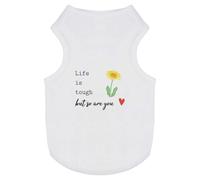 'Life Is Tough' Pet Dog/Cat T-Shirt (PT00152605)