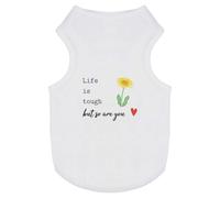 'Life Is Tough' Pet Dog/Cat T-Shirt (PT00152606)