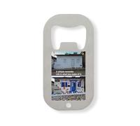 Life is What You Make of it Inspirational Quote Stainless Steel Bottle Opener Silver